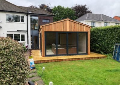 Whensleydale garden room with hot tub