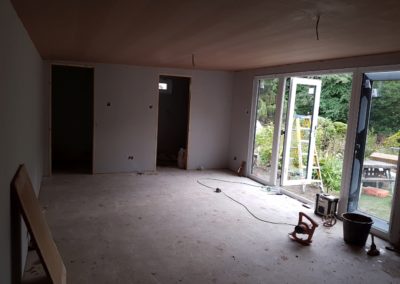 building insulated garden room