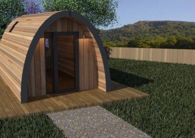 Pen-Y-Ghent glamping pod