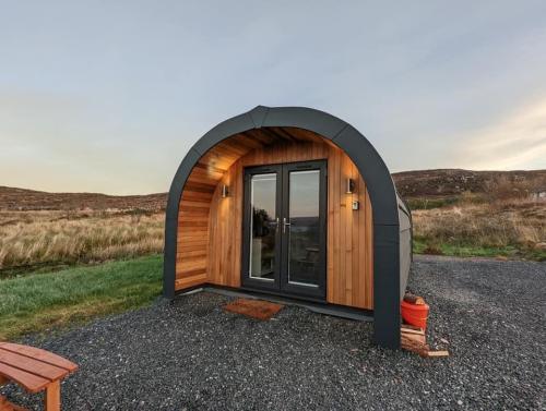 Glamping pod front