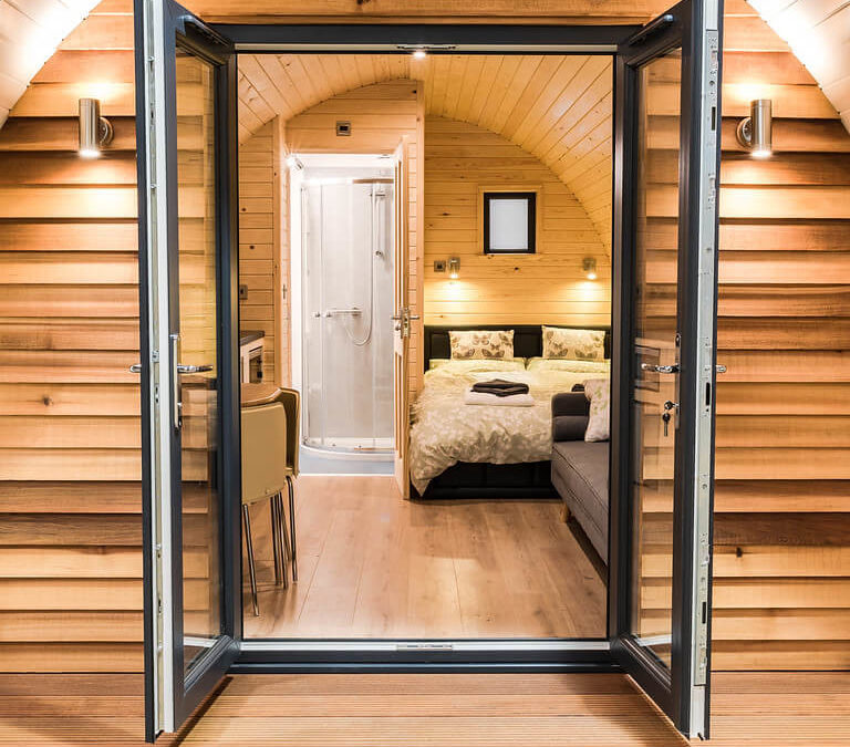Glamping Pod Front