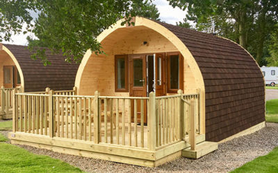 How much does it cost to build a glamping pod?